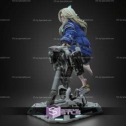 Diana From Pragmata 189mm STL Files