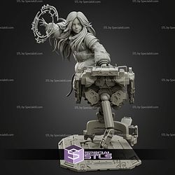Diana From Pragmata 189mm STL Files