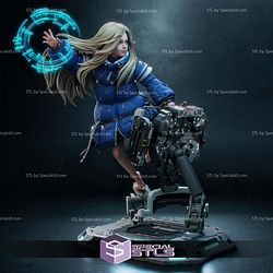 Diana From Pragmata 189mm STL Files