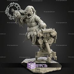Diana From Pragmata 189mm STL Files