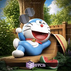 Doraemon Summer Time 100mm STL Files