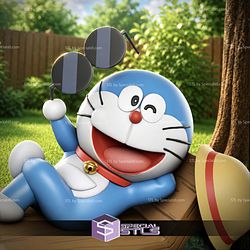 Doraemon Summer Time 100mm STL Files