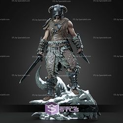 Dovahkiin Skyrim 366mm STL Files