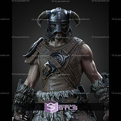 Dovahkiin Skyrim 366mm STL Files