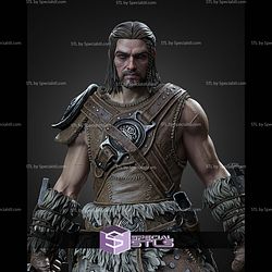 Dovahkiin Skyrim 366mm STL Files