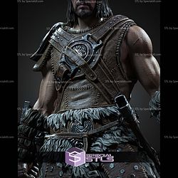 Dovahkiin Skyrim 366mm STL Files