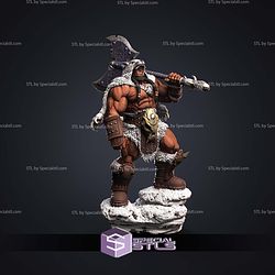 Durotan And Axe Warcraft STL Files