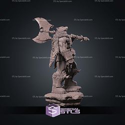 Durotan And Axe Warcraft STL Files