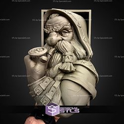 Dwarf Booknook STL Files