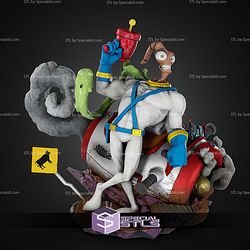 Earthworm Jim Space 1 6 STL Files