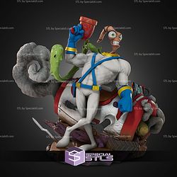 Earthworm Jim Space 1 6 STL Files