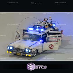 Ecto-1 3D from Ghost Buster V2 STL Files