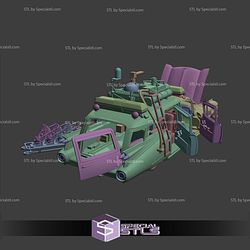Ecto-1 3D from Ghost Buster V2 STL Files
