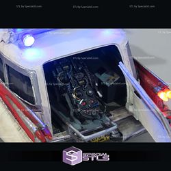 Ecto-1 3D from Ghost Buster V2 STL Files