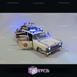 Ecto-1 3D from Ghost Buster V2 STL Files