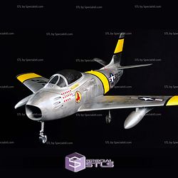 F 86 Sabre STL Files