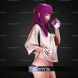 Fern Drinking Milk STL Files