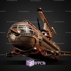 Flash Gordon Ship 234mm STL Files