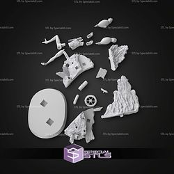 Franky One Piece Big Arm 260mm STL Files