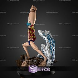 Franky One Piece Big Arm 260mm STL Files