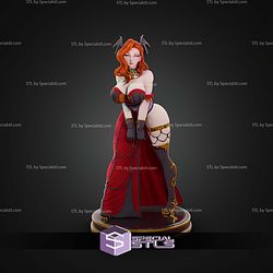 Freyas Red Dress STL Files