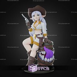 Frieren Cowgirl STL Files