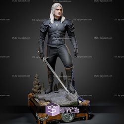 Geralt The Witcher Netflix 1 6 STL Files
