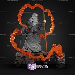 Gandalf Lord Of The Rings And Fire 1 6 STL Files