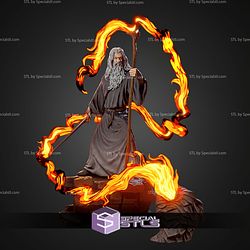 Gandalf Lord Of The Rings And Fire 1 6 STL Files