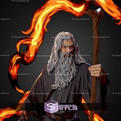 Gandalf Lord Of The Rings And Fire 1 6 STL Files