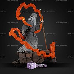 Gandalf Lord Of The Rings And Fire 1 6 STL Files