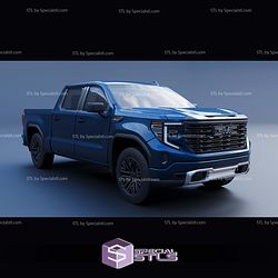 GMC Sierra 1500 2023 STL Files