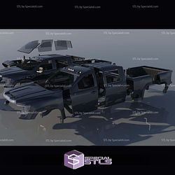 GMC Sierra 2500 2022 STL Files