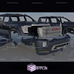 GMC Sierra 2500 2022 STL Files