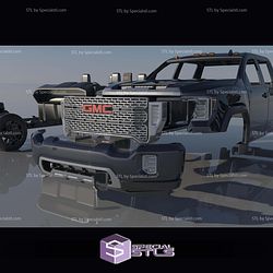GMC Sierra 2500 2022 STL Files
