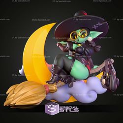 Goblin Witch Basic STL Files