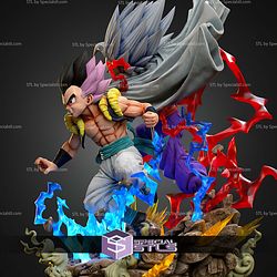 Gohan And Gotenks Saiya Legacy Diorama STL Files