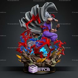 Gohan And Gotenks Saiya Legacy Diorama STL Files