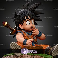 Gohan Eating STL Files