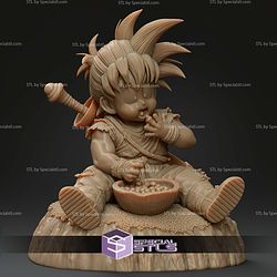 Gohan Eating STL Files