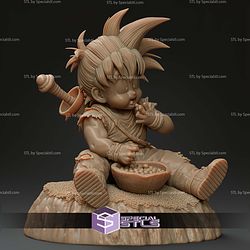 Gohan Eating STL Files