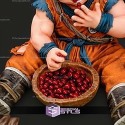 Gohan Eating STL Files