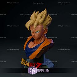 Gohan Future Bust New Version STL Files