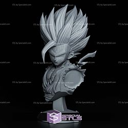 Gohan SSJ2 Thunder Bust 177mm STL Files
