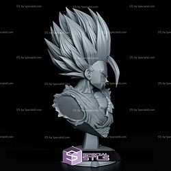Gohan SSJ2 Thunder Bust 177mm STL Files