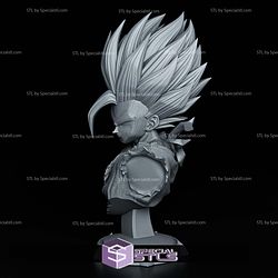 Gohan SSJ2 Thunder Bust 177mm STL Files