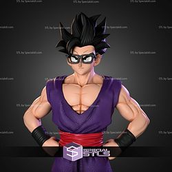 Gohan Super Hero With Glasses 202mm STL Files
