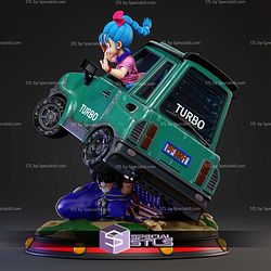 Goku And Bulma Iconic Adventure STL Files