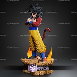 Goku SSJ4 Dragon Ball GT 407mm STL Files