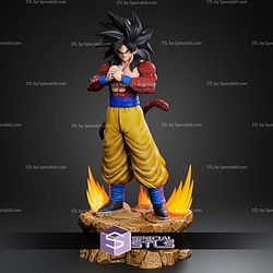 Goku SSJ4 Dragon Ball GT 407mm STL Files